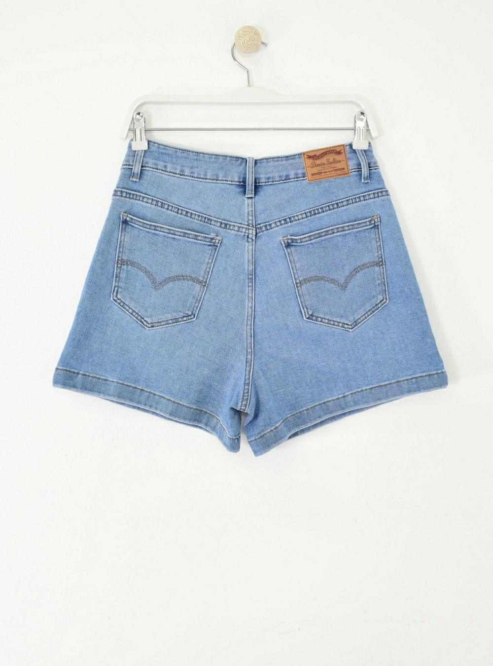 Short style denim blue Short style denim blue