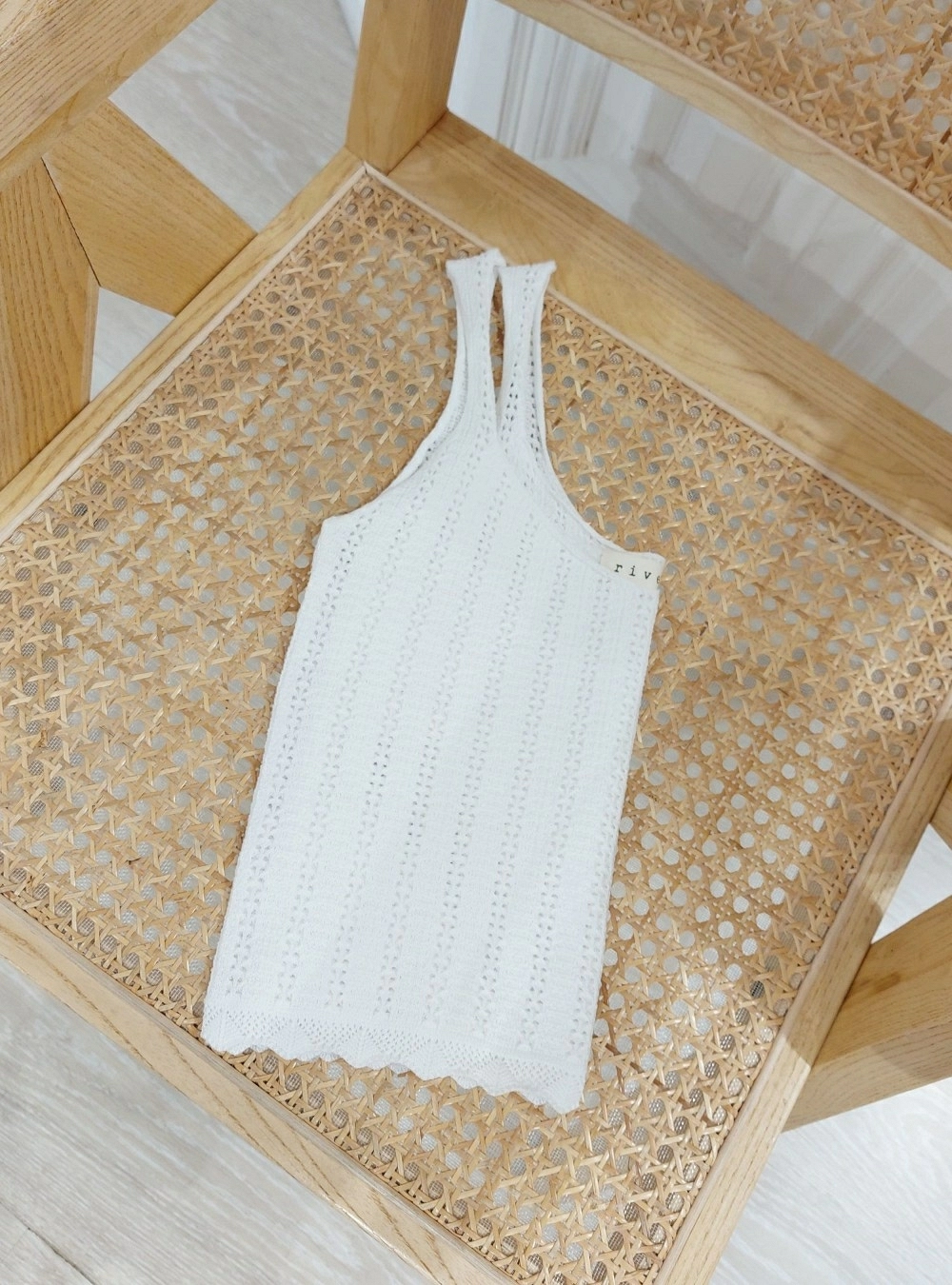 Top corto crochet