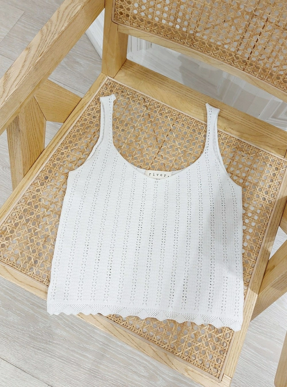 Top corto crochet