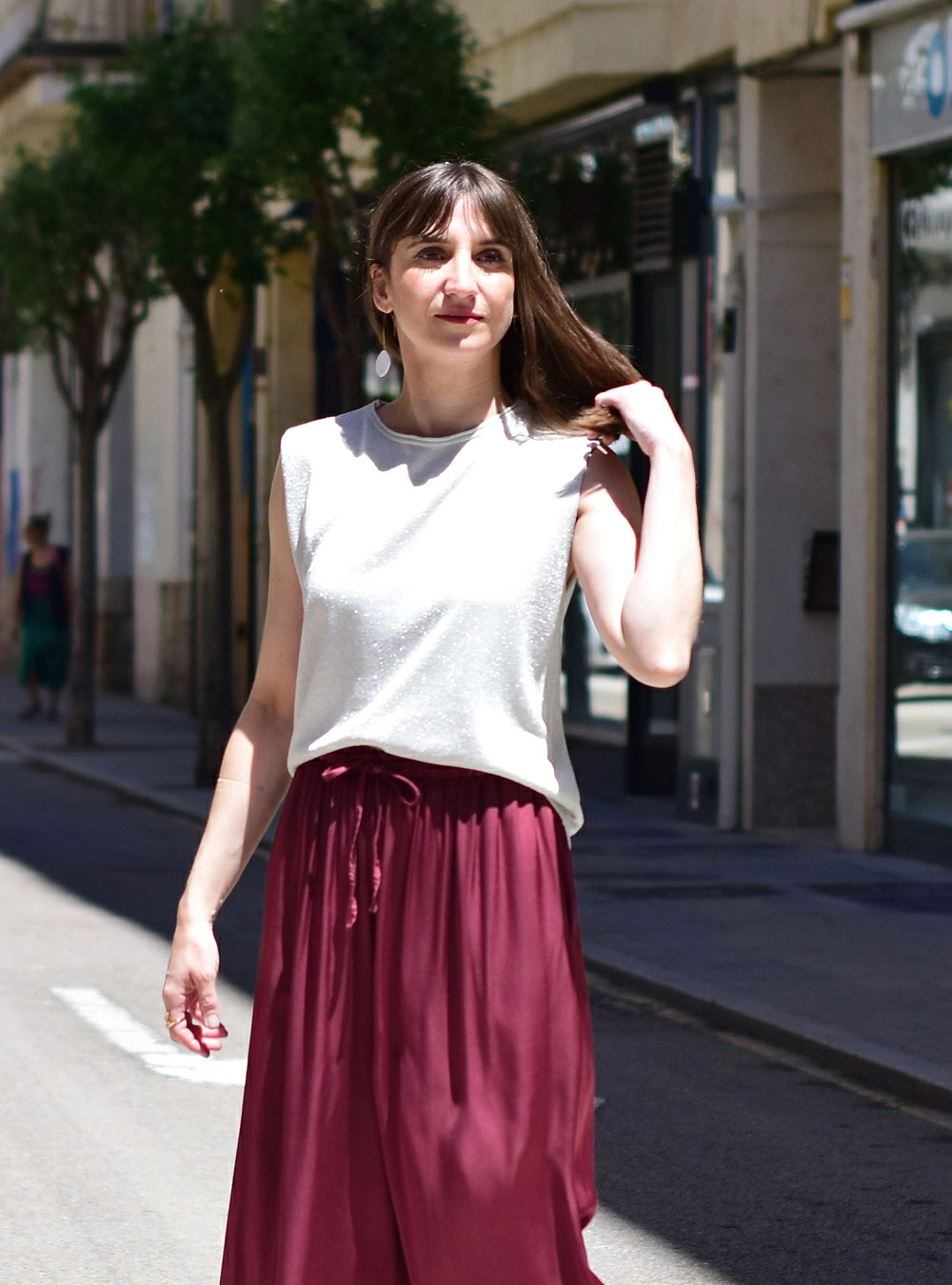 Top sm punto lurex