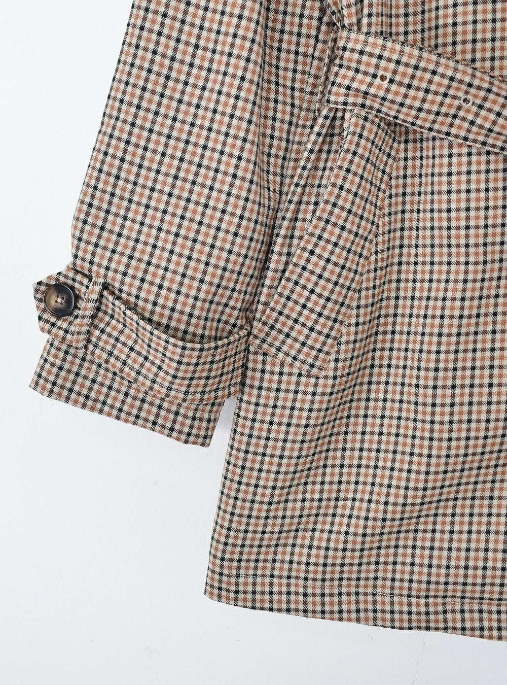 Trench medio cuadros Trench medio cuadros