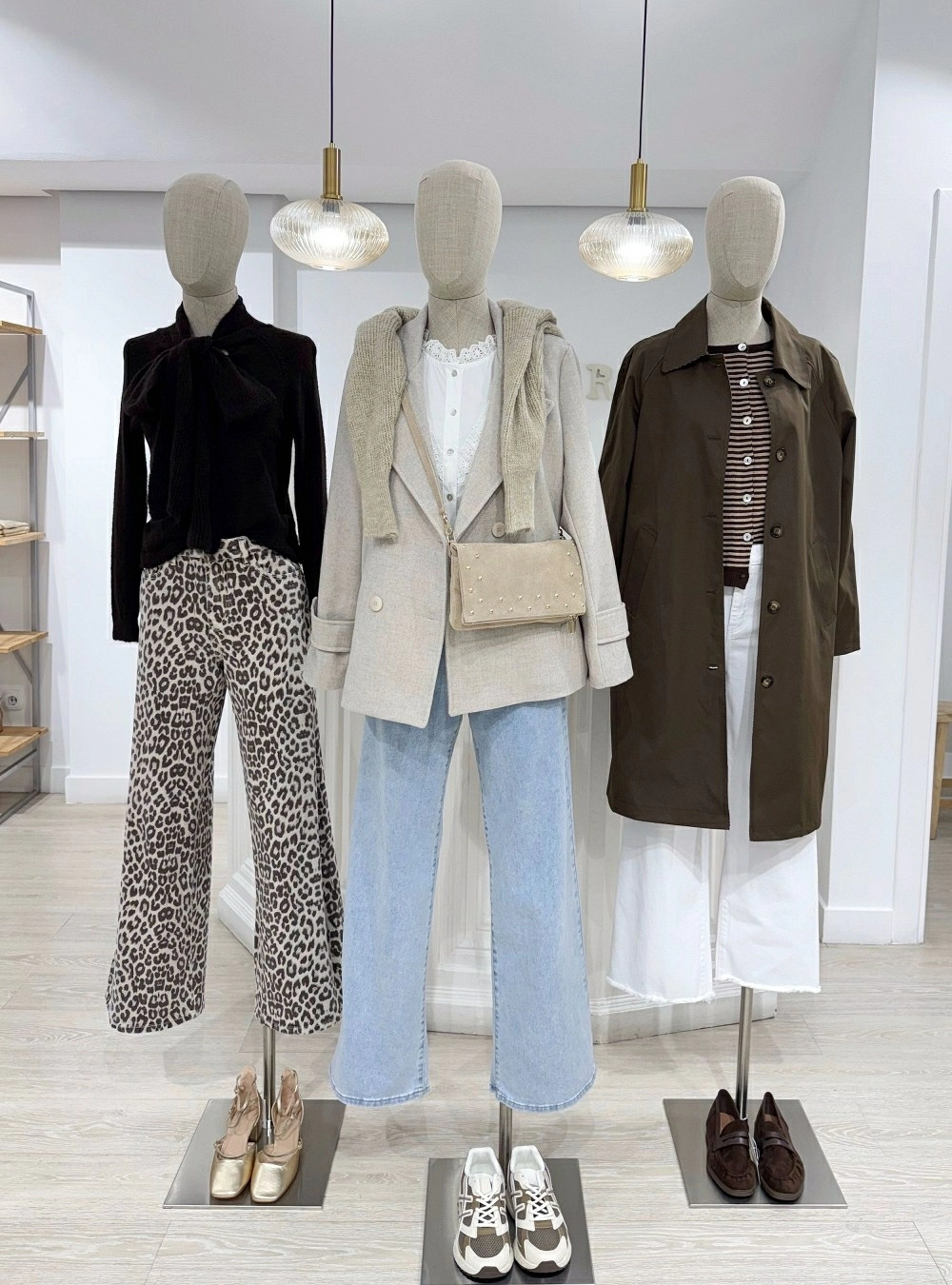 Trench reversible cuadros