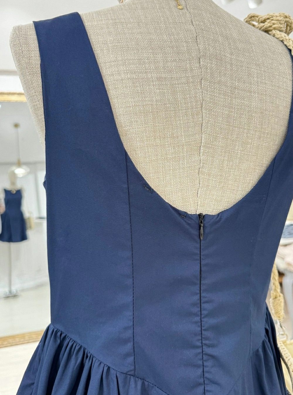 Vestido corto liso Vestido corto liso