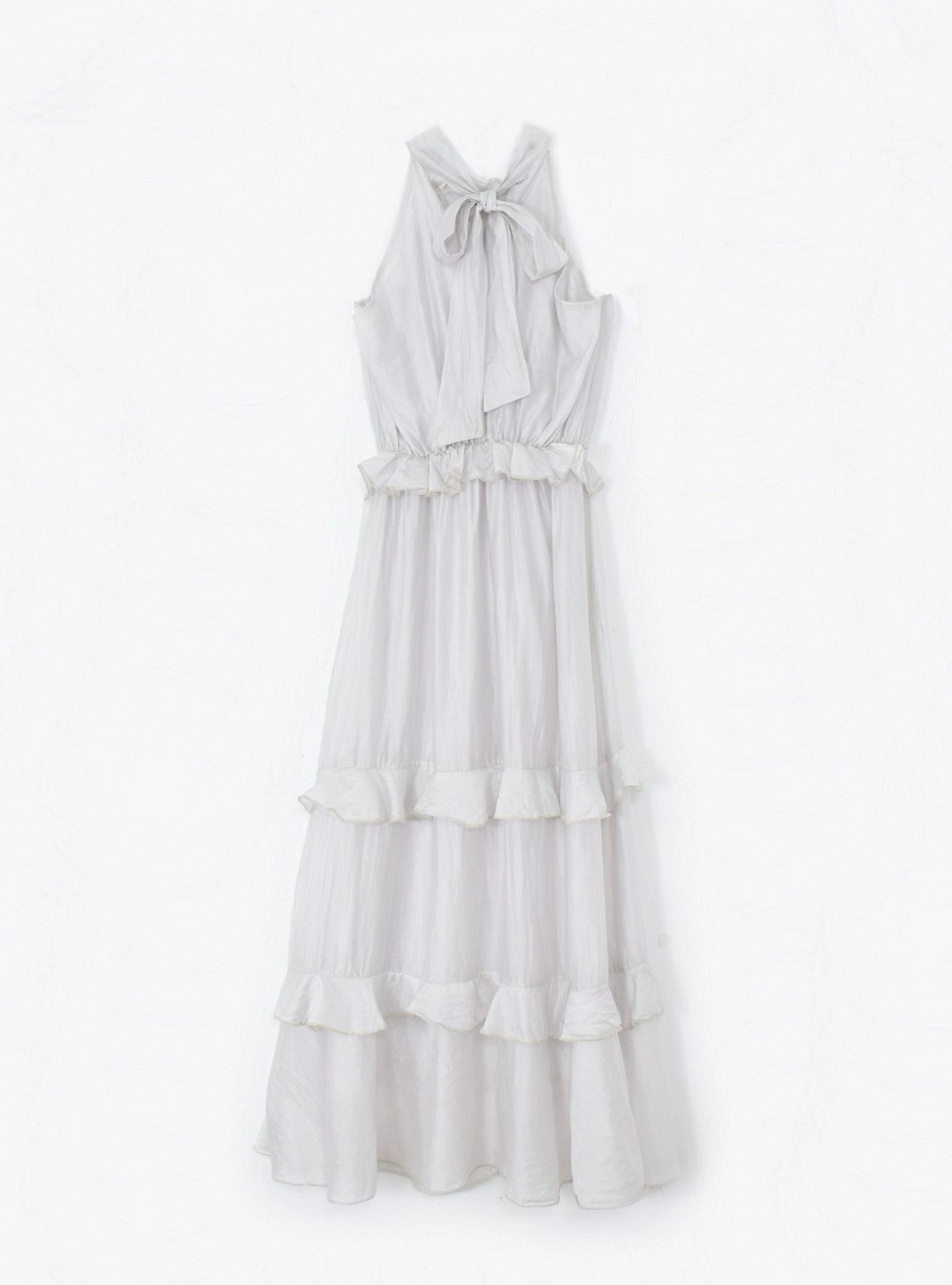 Vestido cuello hatler volantes Vestido cuello hatler volantes