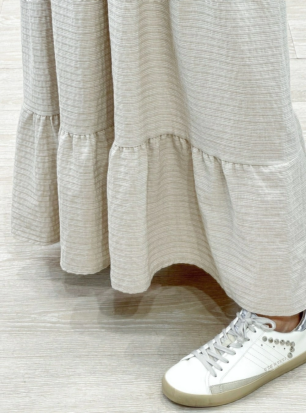 Vestido mf rayas relieve