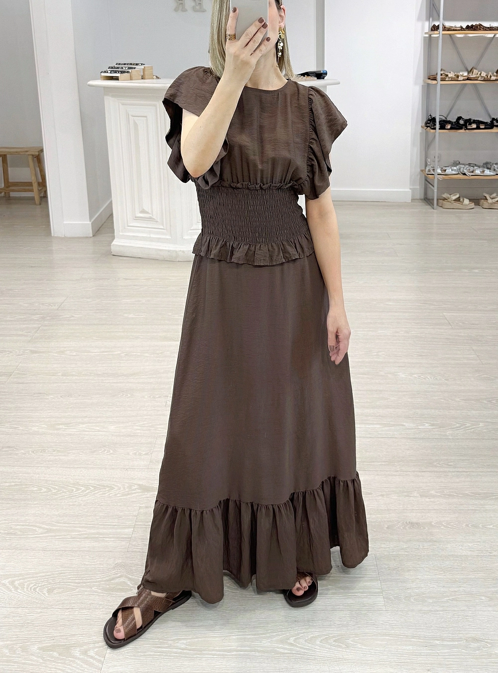 Vestido sm elastico cintura