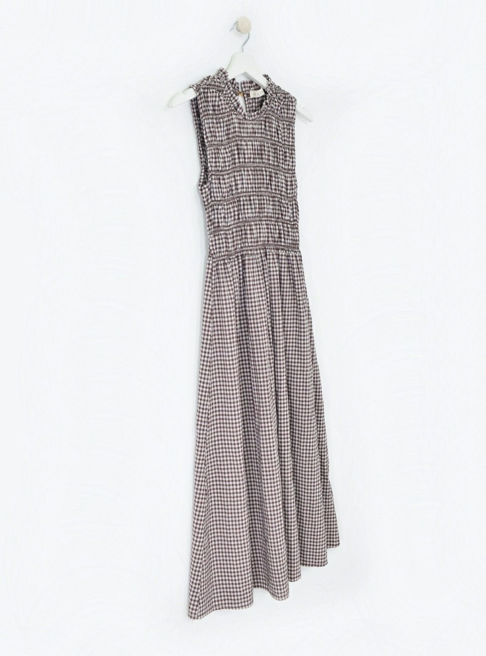 Vestido sm elastico cuadro vichy