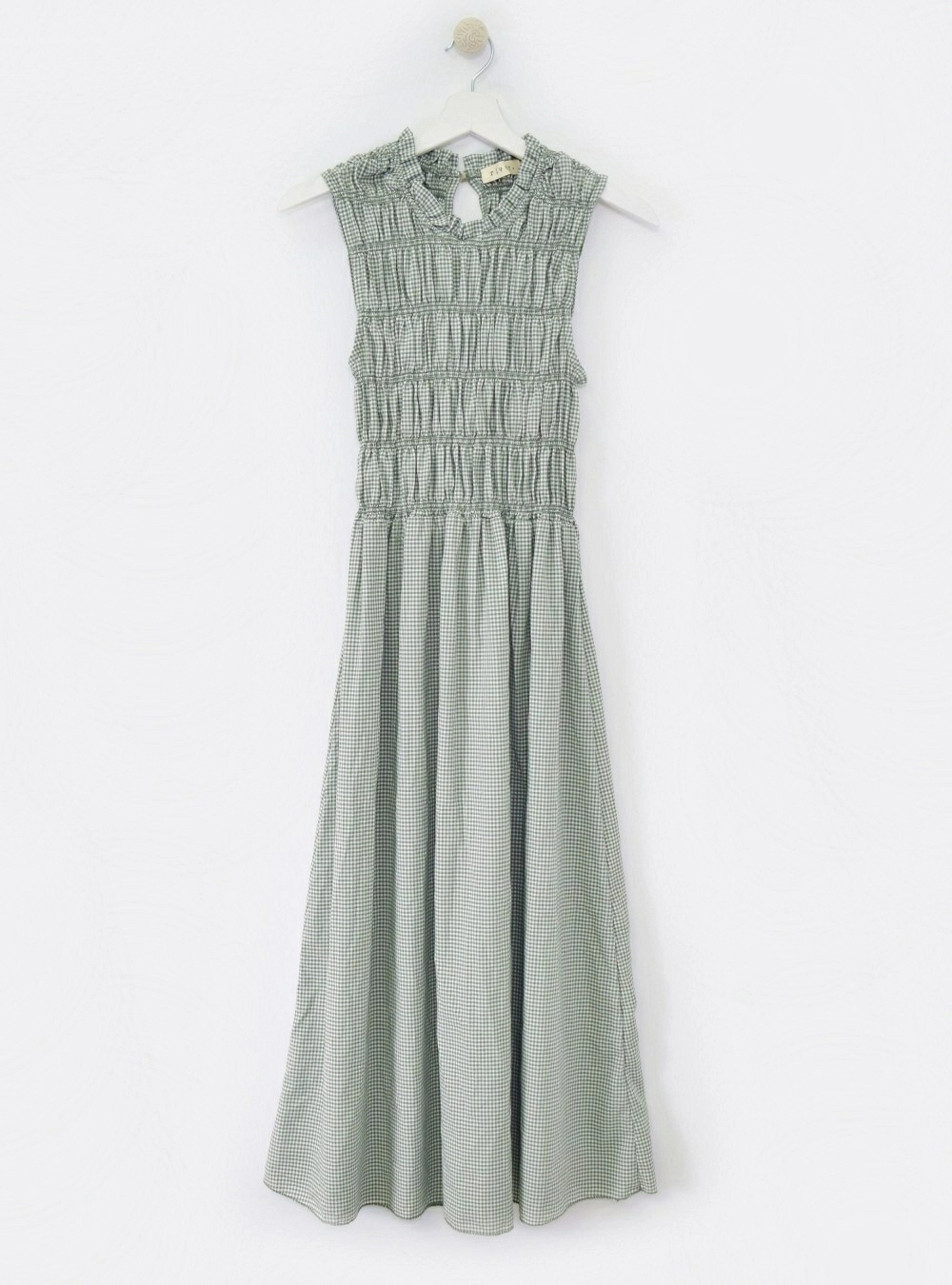 Vestido sm elastico cuadro vichy