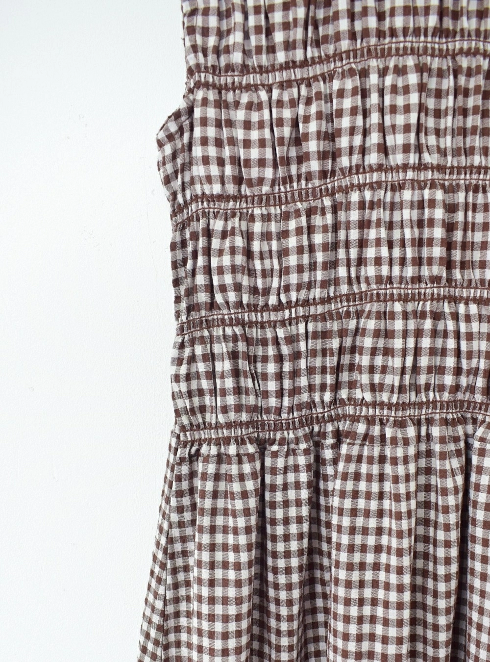 Vestido sm elastico cuadro vichy