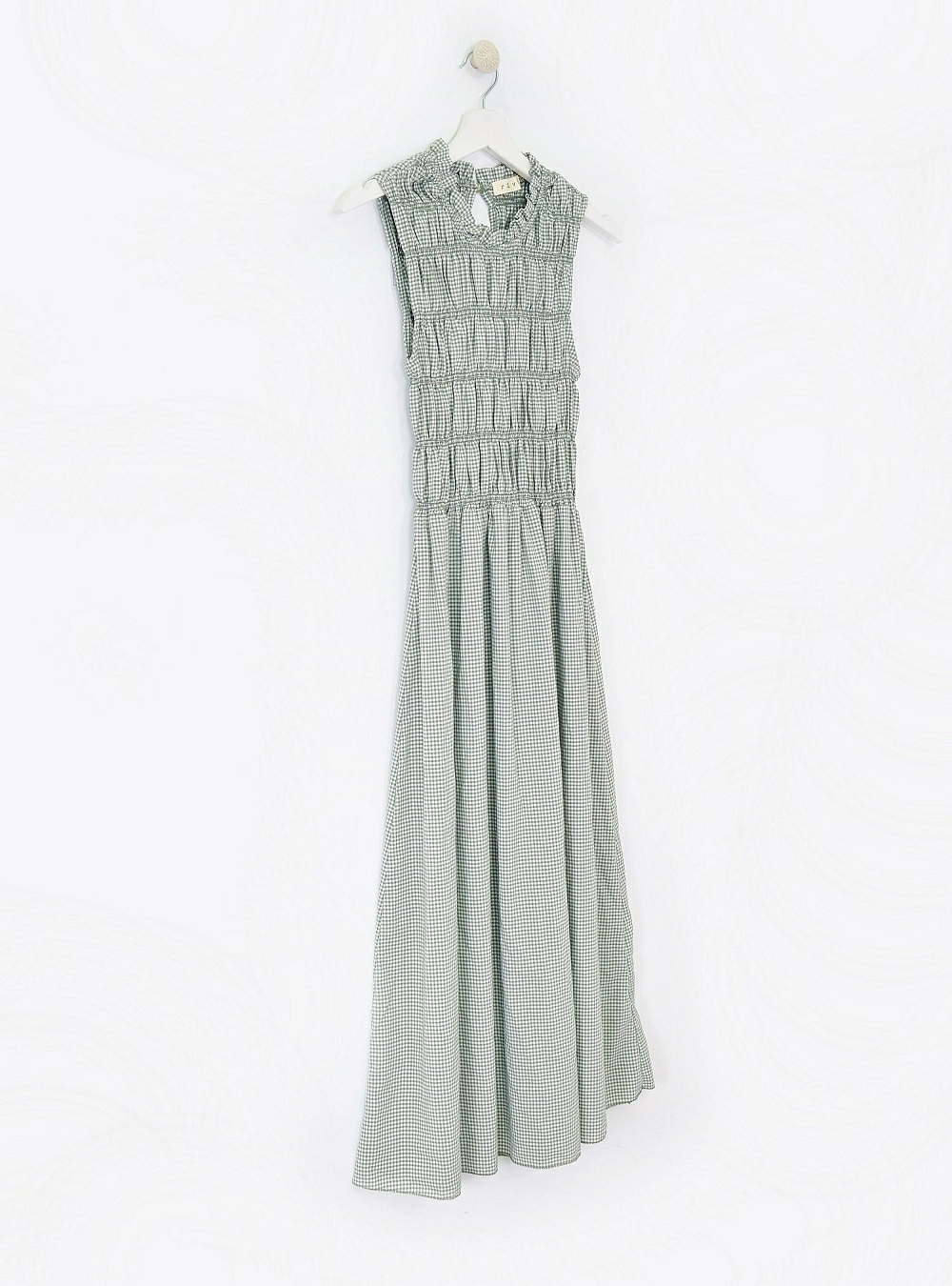 Vestido sm elastico cuadro vichy