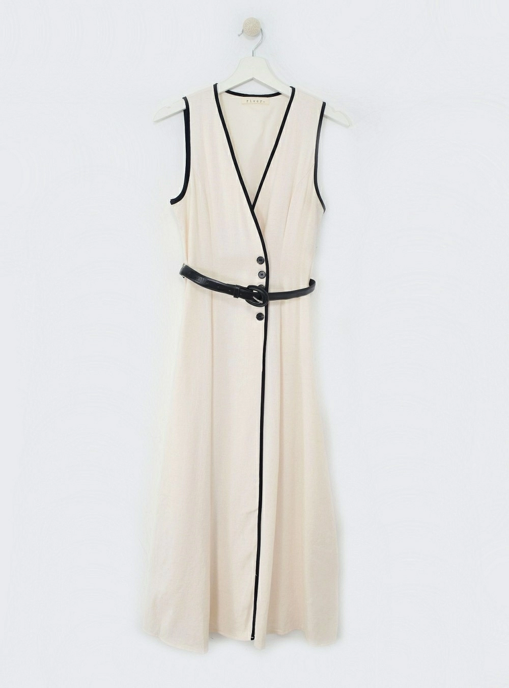 Vestido sm largo cruzado Vestido sm largo cruzado