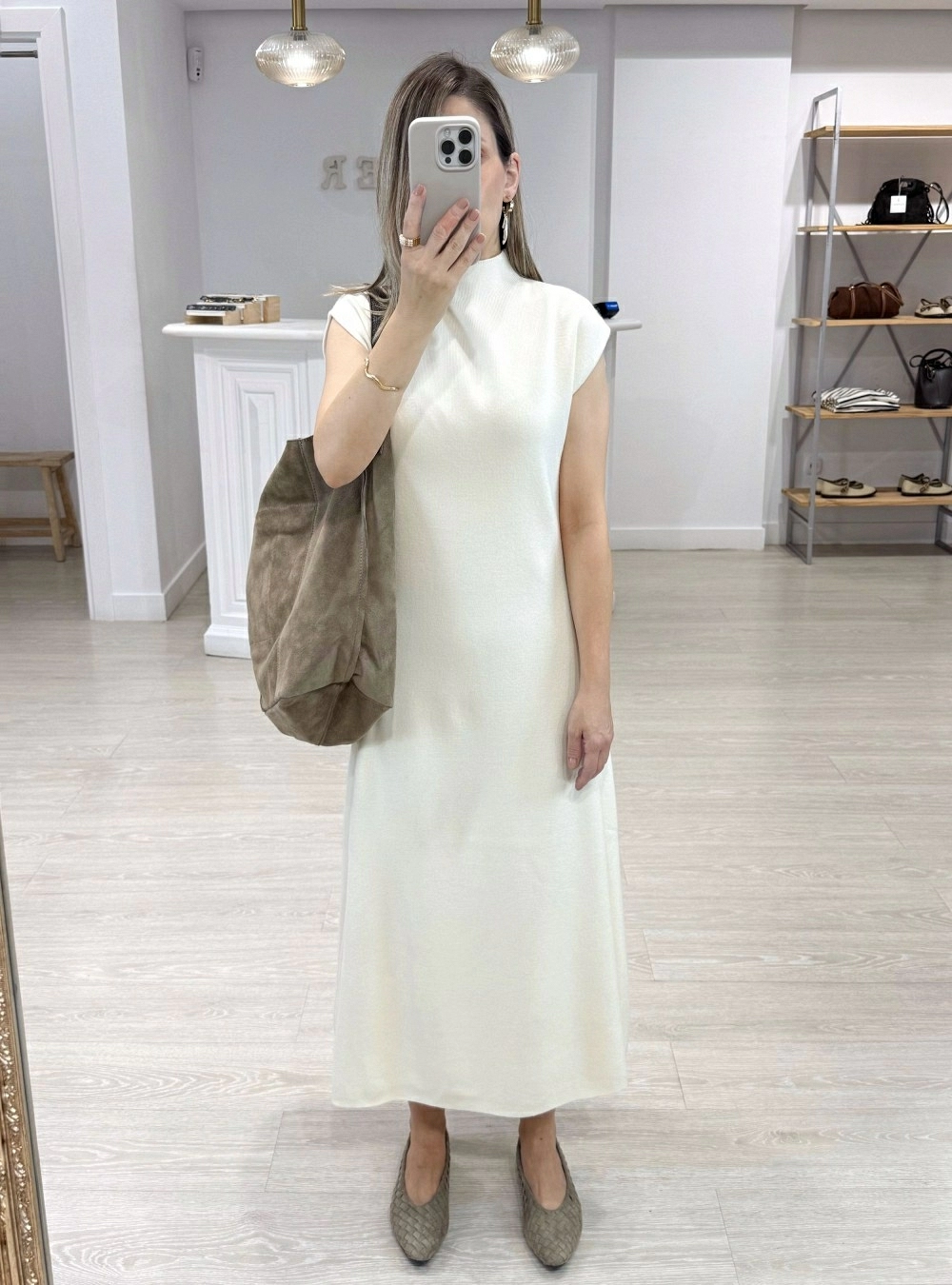 Vestido sm midi punto Vestido sm midi punto