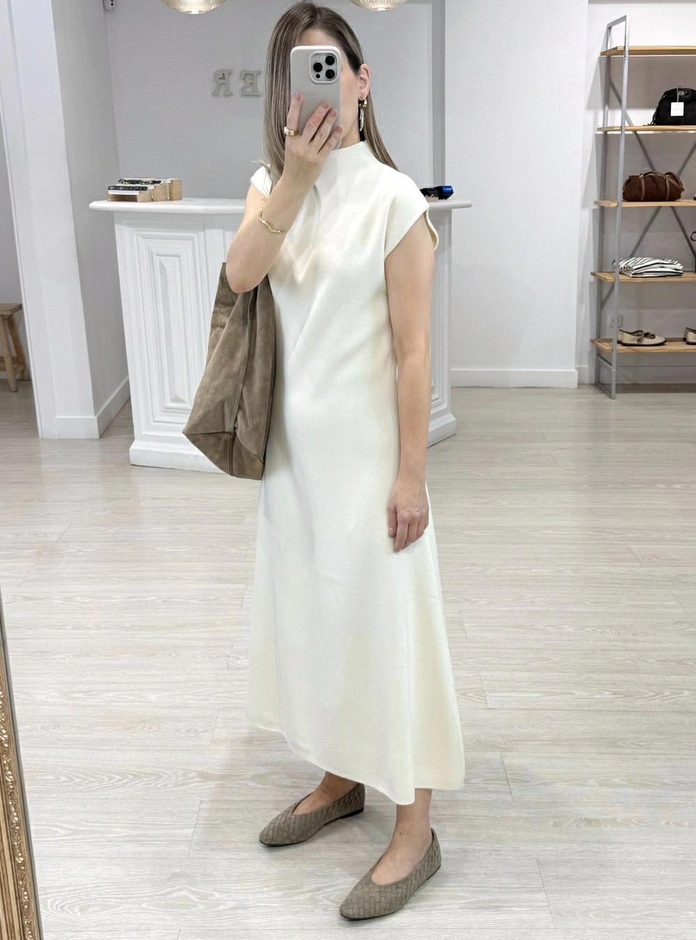 Vestido sm midi punto Vestido sm midi punto