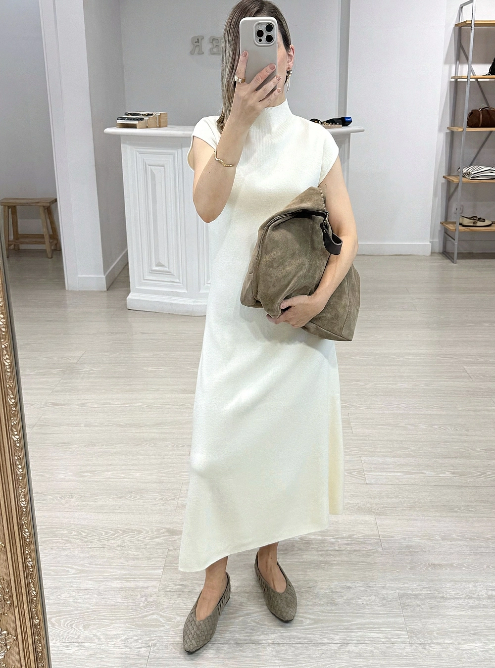 Vestido sm midi punto