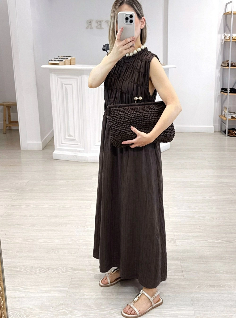 Vestido sm mini listas