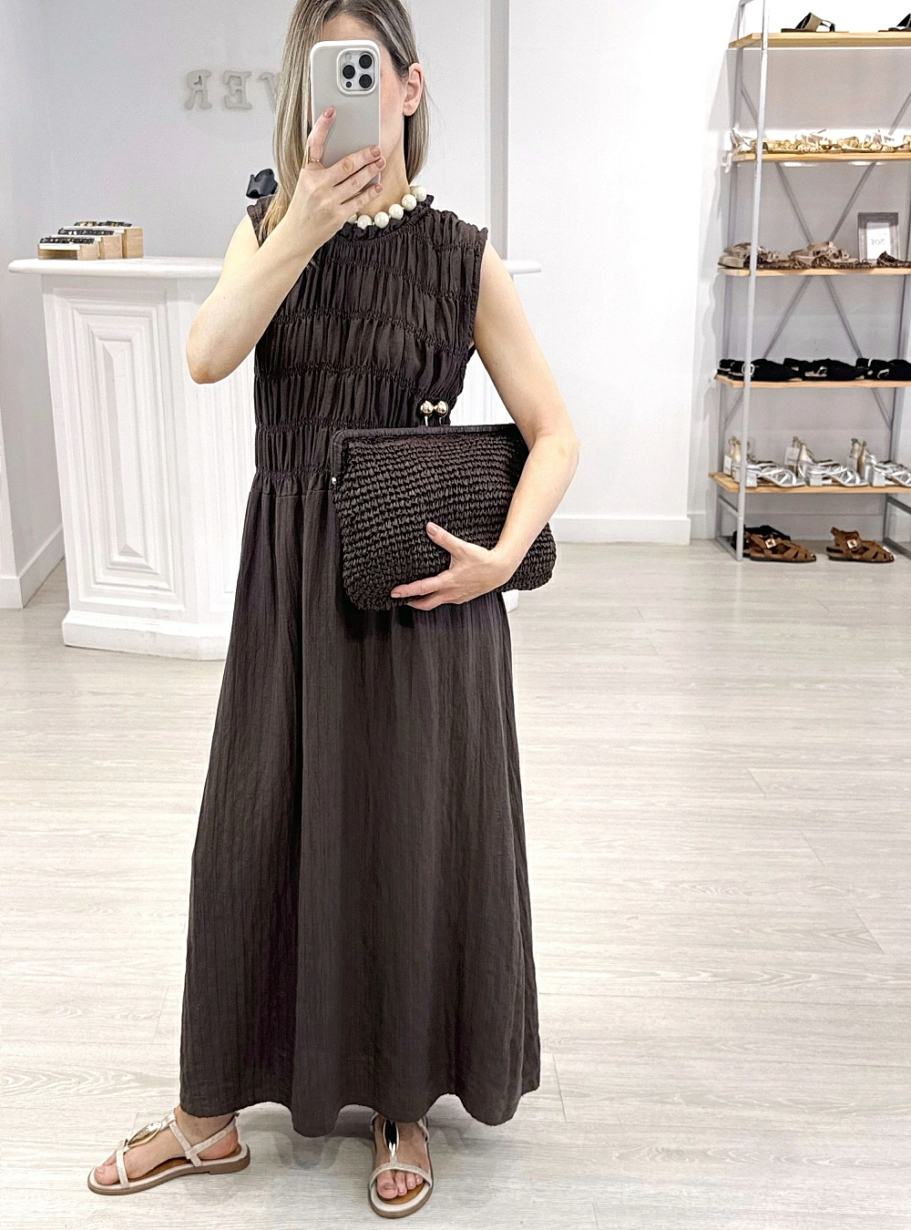 Vestido sm mini listas