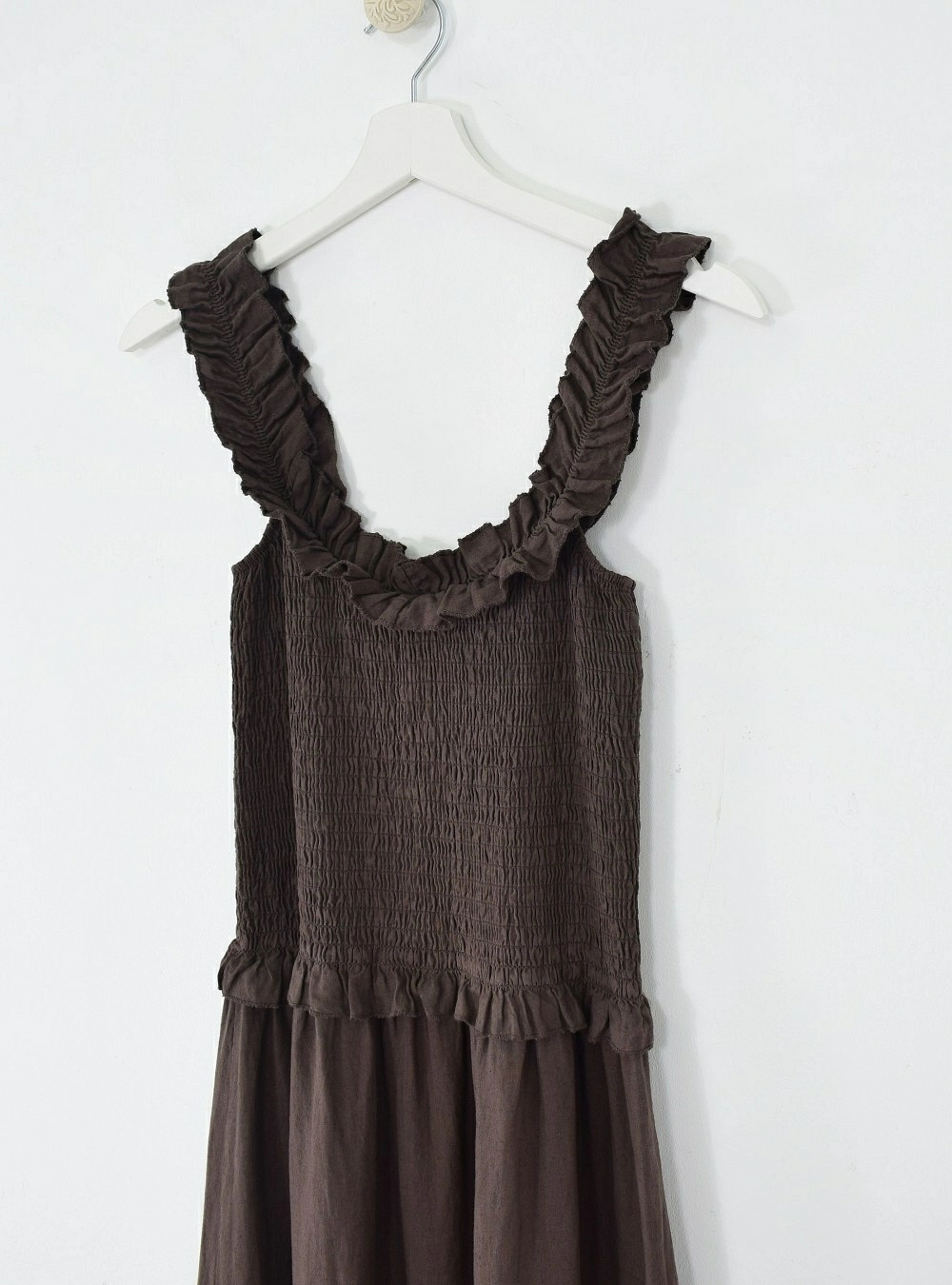 Vestido ta elastico lino