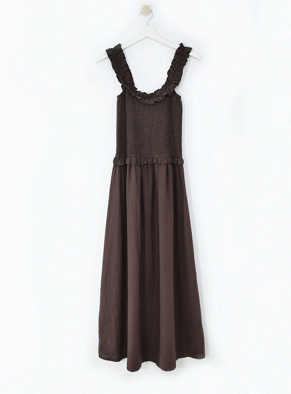 Vestido ta elastico lino