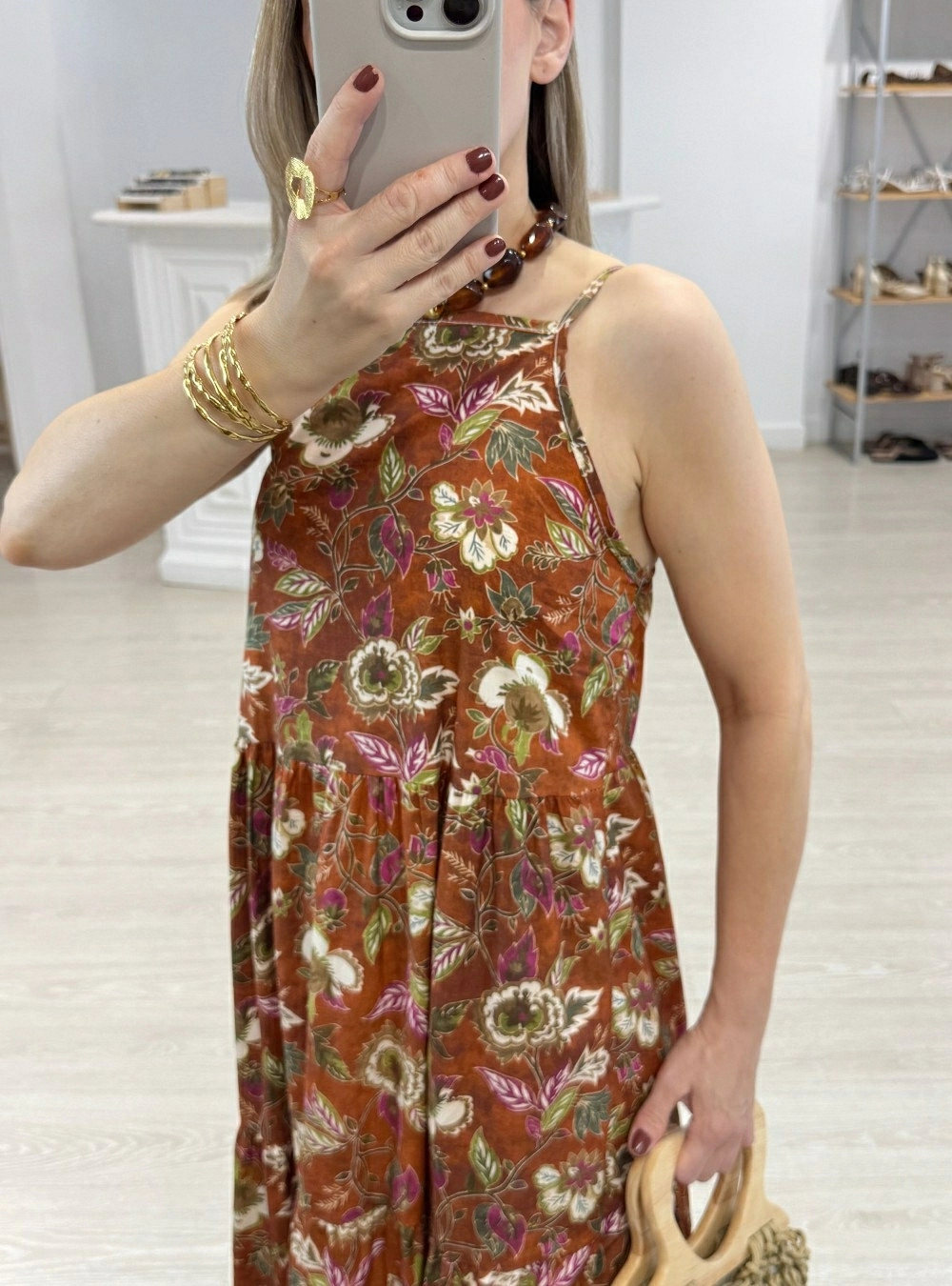 Vestido tf estampado floral Vestido tf estampado floral