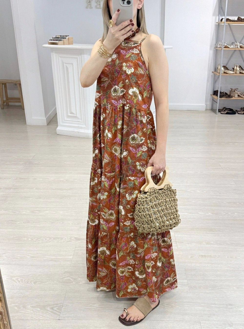 Vestido tf estampado floral Vestido tf estampado floral