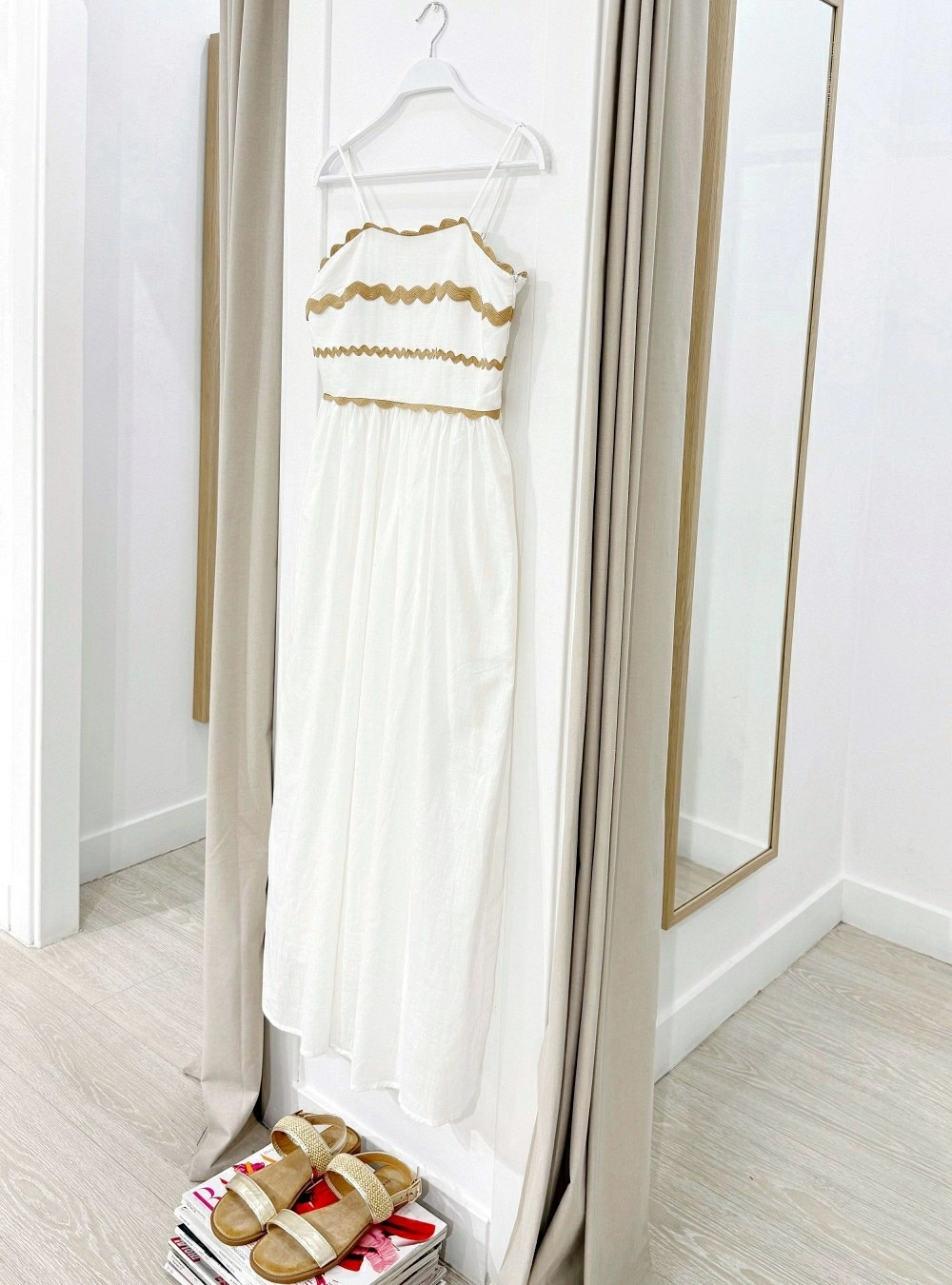 Vestido tr bandas waves