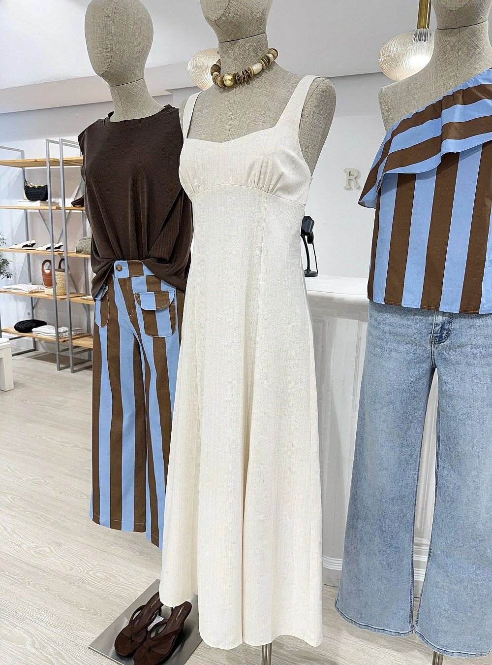 Vestido tr lino