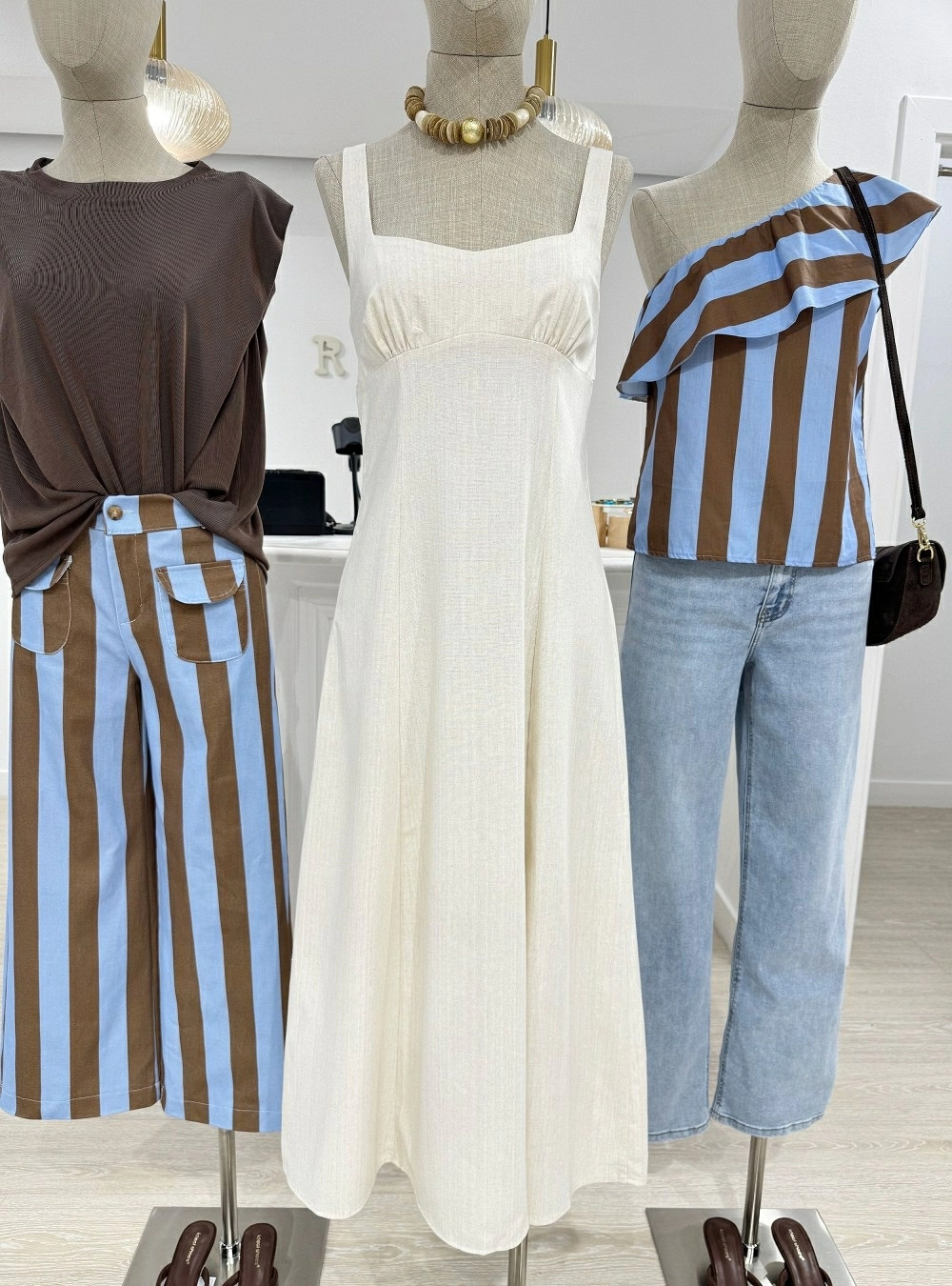 Vestido tr lino