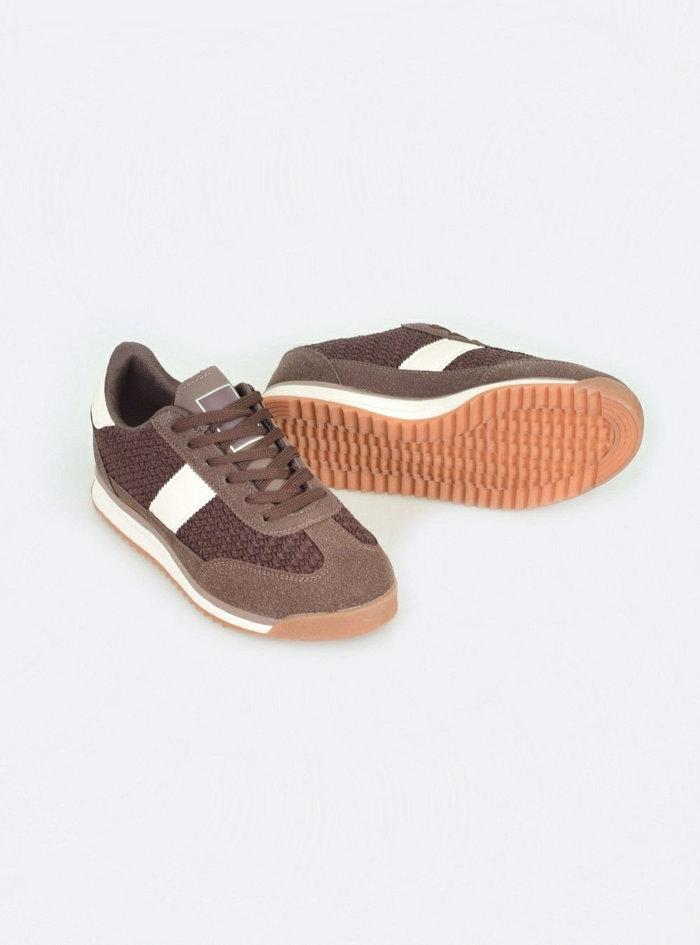 Zapatilla combinada cordones Zapatilla combinada cordones