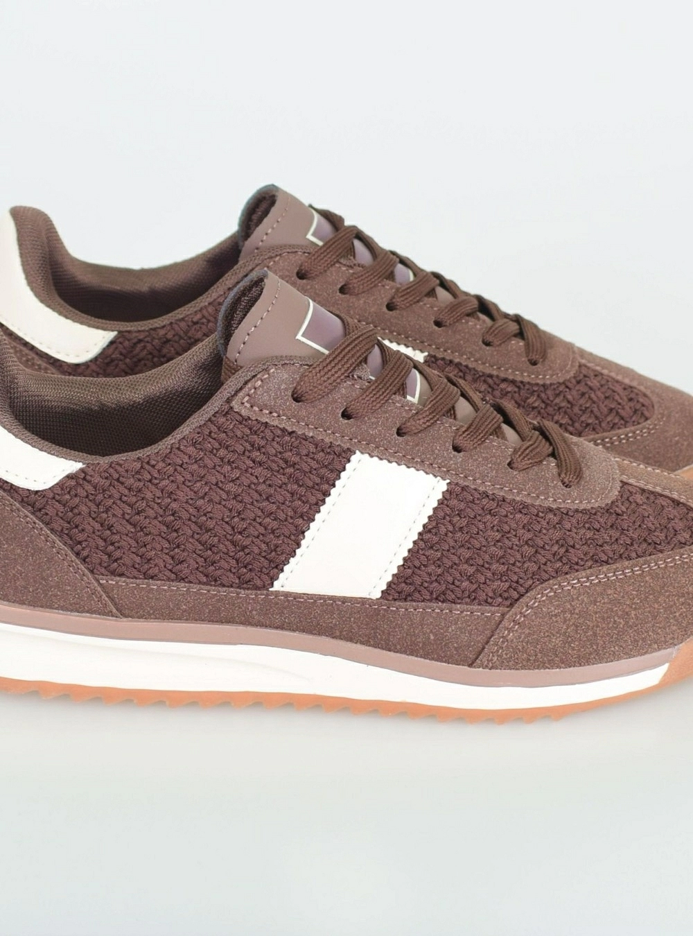 Zapatilla combinada cordones Zapatilla combinada cordones