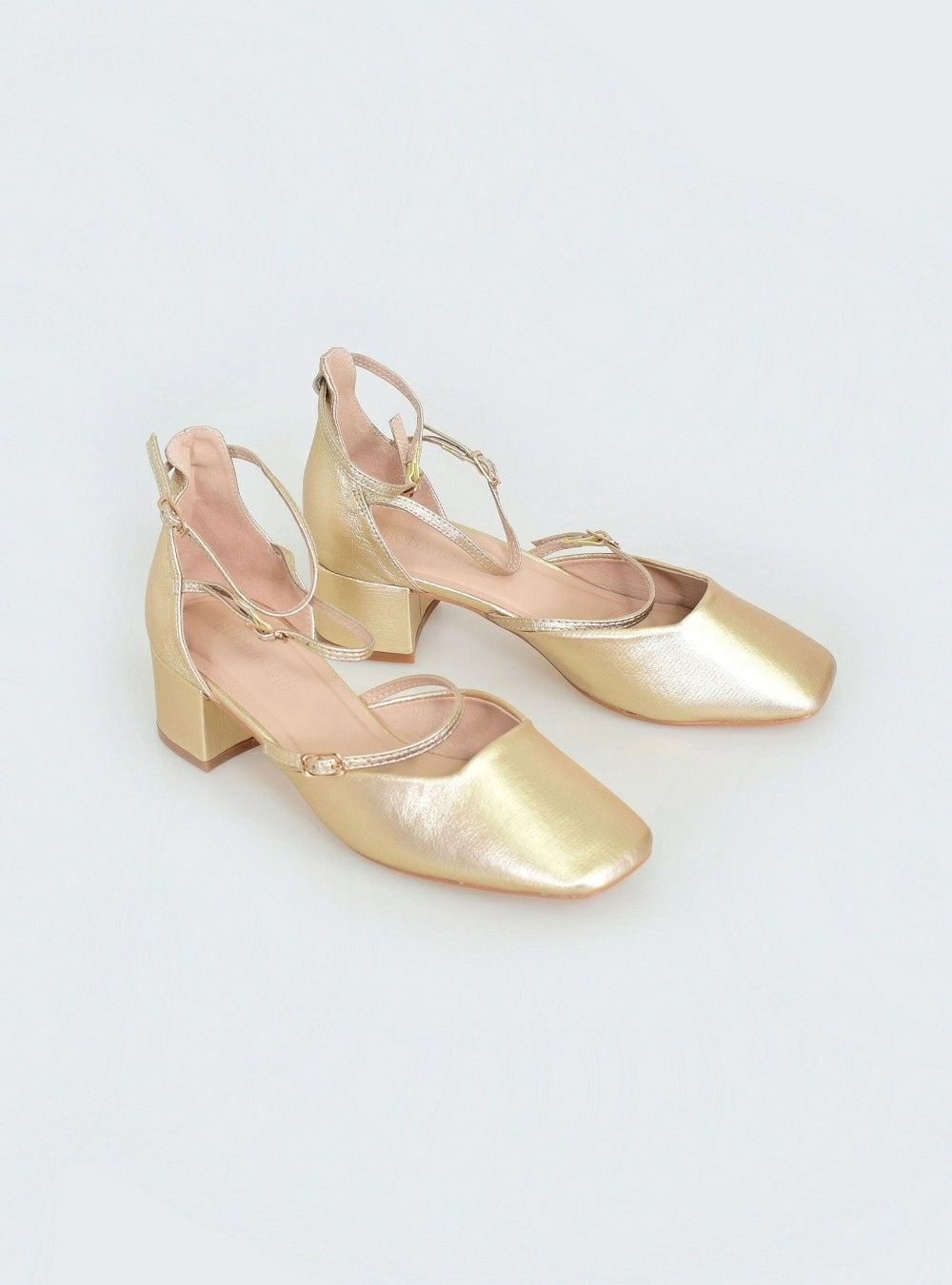 Zapato tacon doble pulsera