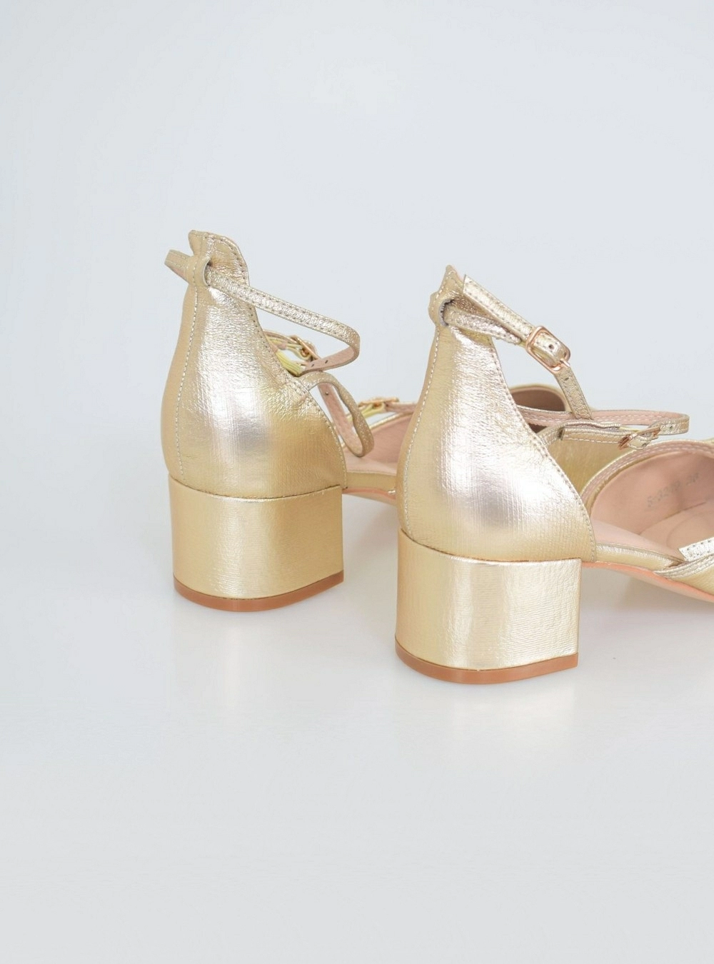 Zapato tacon doble pulsera