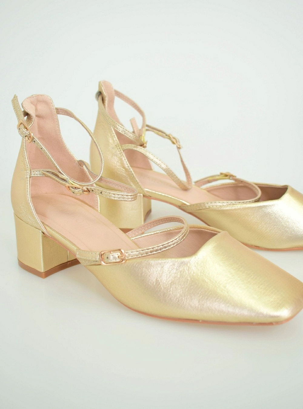 Zapato tacon doble pulsera