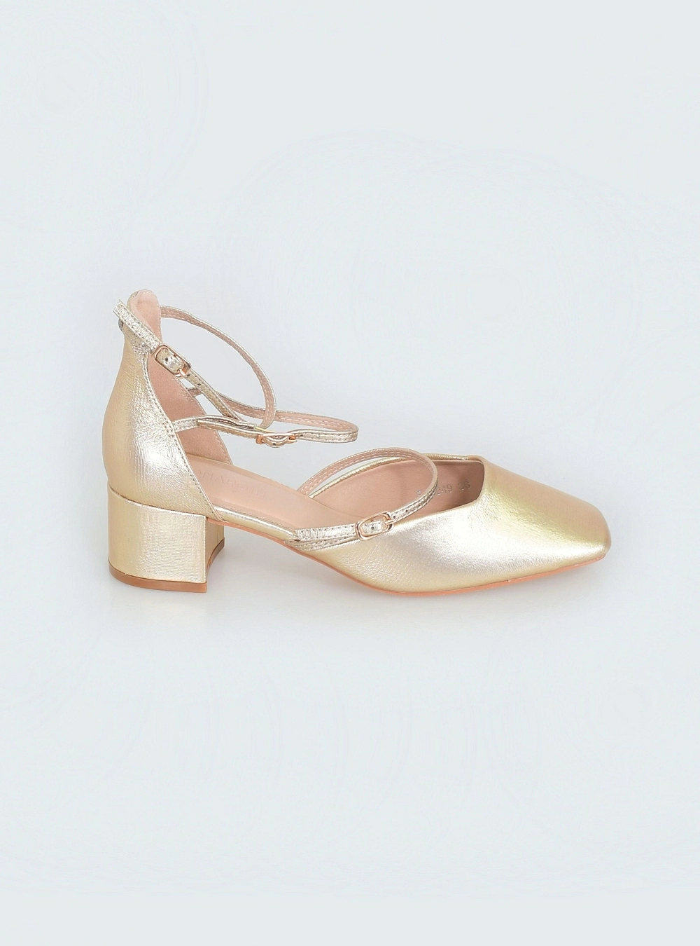 Zapato tacon doble pulsera