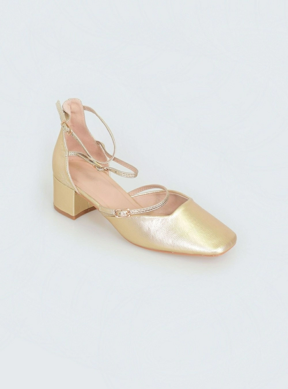 Zapato tacon doble pulsera